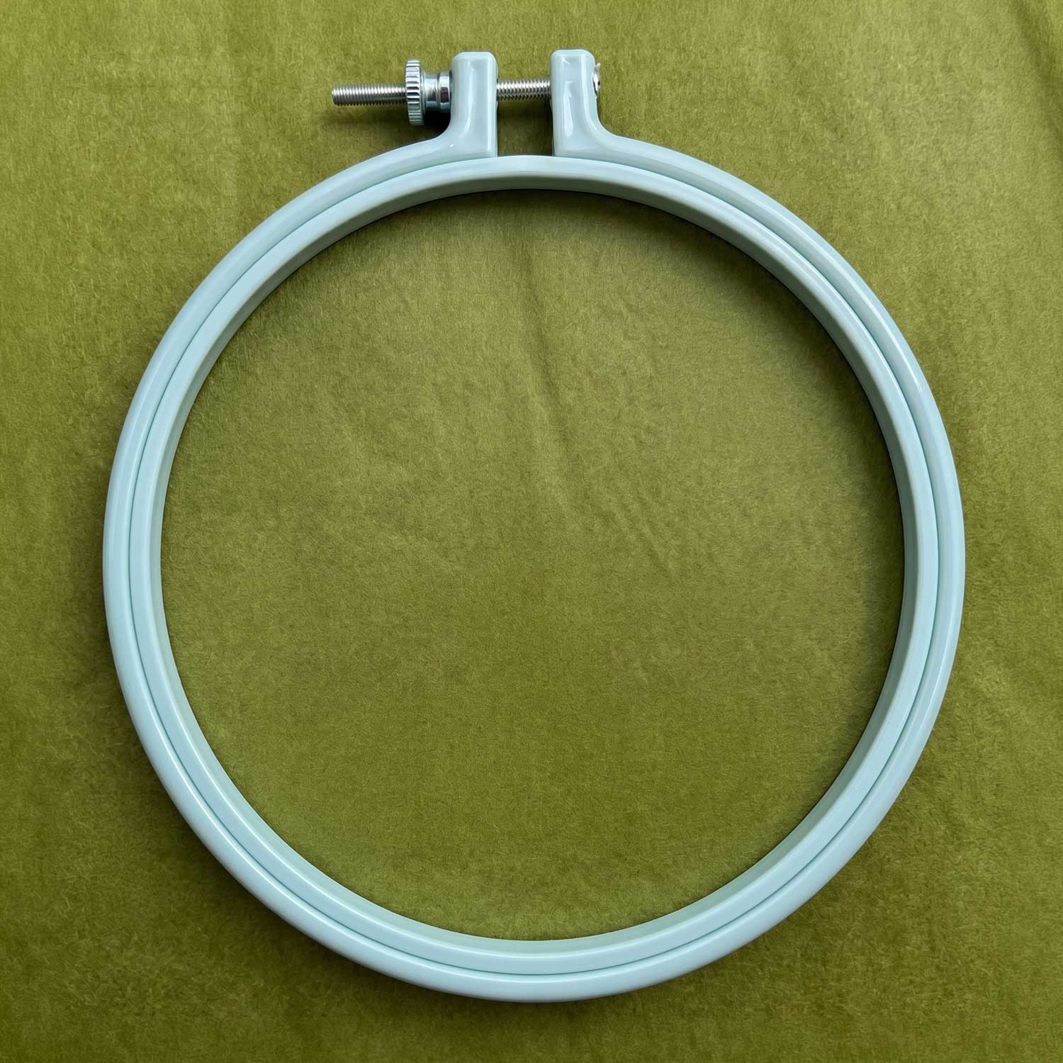 Tambour à broder Rico - 15,2 cms - Verte menthe
