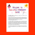 Embroidery Guide in English - Learn to Stitch from Scratch (eBook)