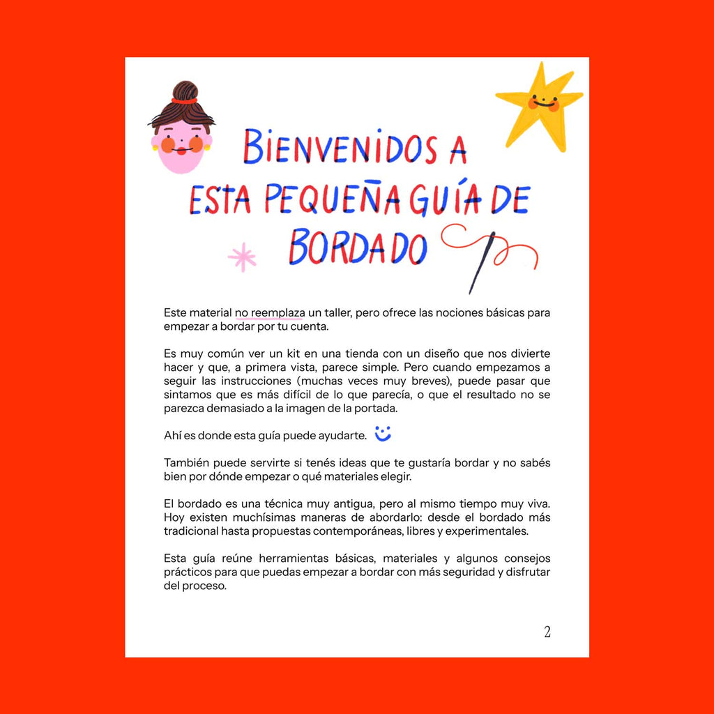 Guía de bordado en español - eBook para aprender a bordar desde 0